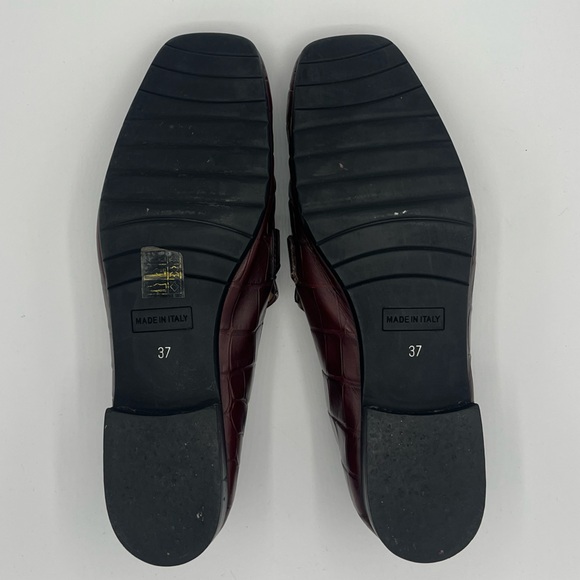 Red Mara Bini Italian Loafers Size 37 - Picture 8 of 11